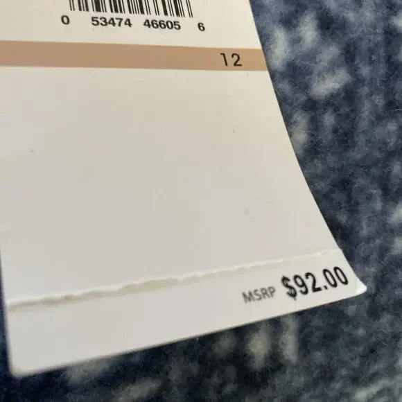 Jantzen Size 12 Surplice Draped One Piece Swimsuit Black Tummy Control NWT $92 - Picture 9 of 9